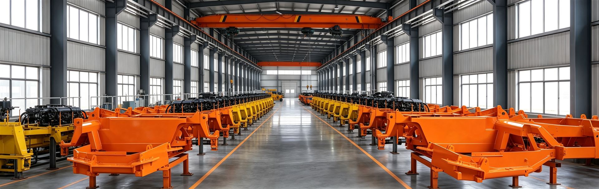 XUANBO machinery assembly workshop production line