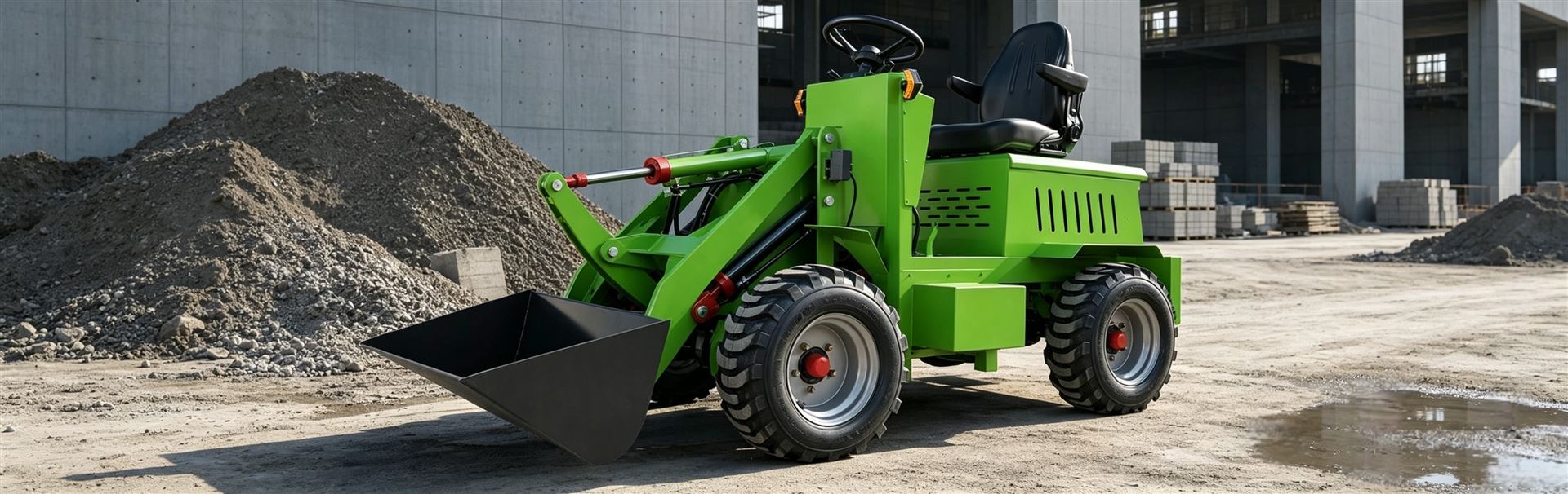 XUANBO machinery finished equipment display yard