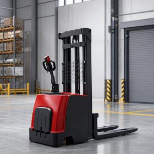XUANBO walkie electric stacker for warehouse pallet stacking