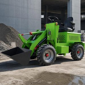 XUANBO mini electric loader for light-duty work in tight spaces
