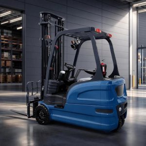 XUANBO 3-wheel electric forklift for narrow aisle warehouses